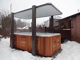 Electric Hot Tub Covers Lifts Photos