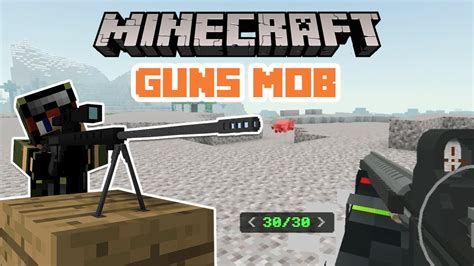 Guns Mod Weapons Addon For Minecraft Pe Collection Popular Guns