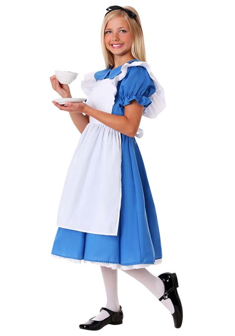 Disney Store Deluxe Alice In Wonderland Girls Costume Morgansprintingca