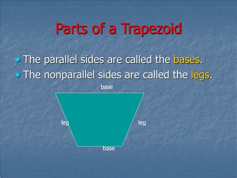 Ppt Trapezoids Powerpoint Presentation Free Download Id9708267