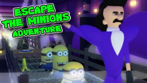 Escape The Minions Adventure Obby Full Walkthrough Youtube