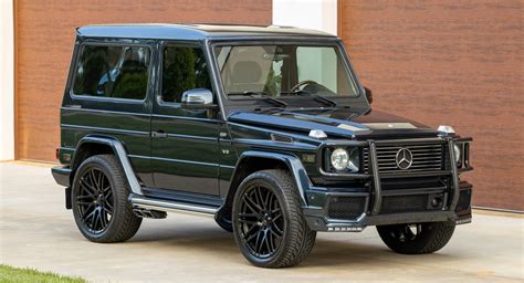 Stand Out From The Crowd With This Mercedes Benz G500 Swb Carscoops