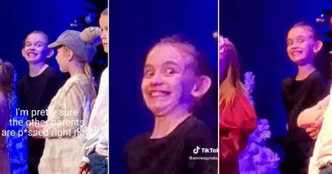 Mom Asked Daughter To Smile More In A School Musical So She Grinned Maniacally Throughout It