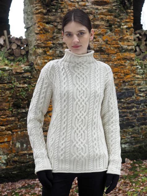 ladies aran knitwear by natallia kulikouskaya at funnel