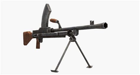 3D bren gun - TurboSquid 1360834