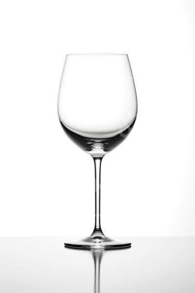 Clear Wine Glass With Tilted Bowl And Liquid Stock Photo Creative Fabrica