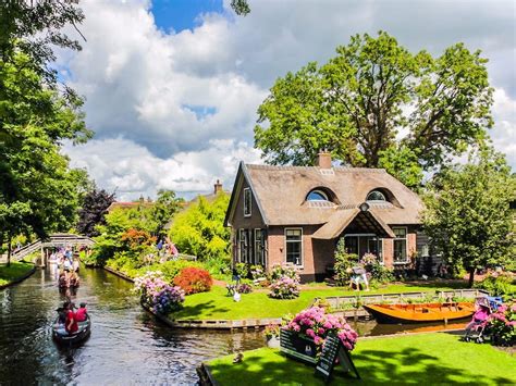 ≡ A Fairy Tale Village In The Netherlands With No Roads Brain Berries