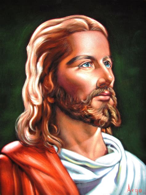 Jesus Christ Portrait Original Oil Painting On Black Velvet By Alfred