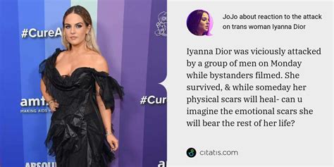 jojo joanna noëlle jojo levesque about reaction to the attack on trans woman iyanna dior