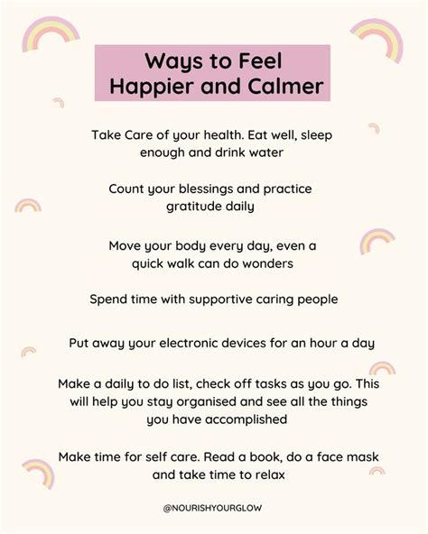 Ways To Feel Happier And Calmer 💗 Daily Positive Affirmations