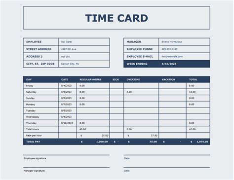Weekly Payslips Templates