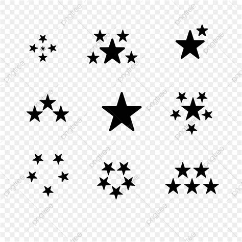 Stars Silhouette PNG Transparent Star Silhouette Icon Star Silhouette