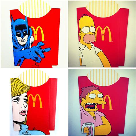 This article has been posted with permission and originally appeared as 10 incredible artists who work with food on relish. Original Art With A Side Of Fries. 38 Painted McDonald's ...