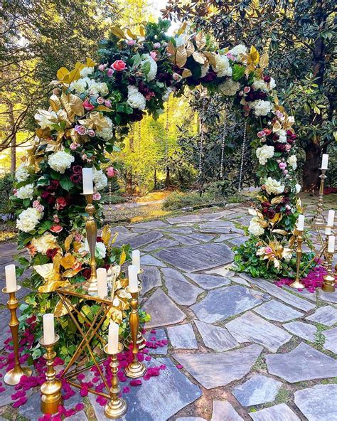 Floral Arch Altardecor Floralarch We Are So Exited To Set Up The