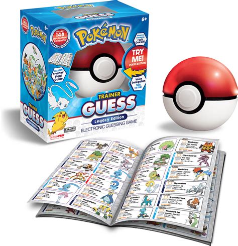 Pokemon Trainer Guess Legacy Edition Electronic Guessing Game Village Toy