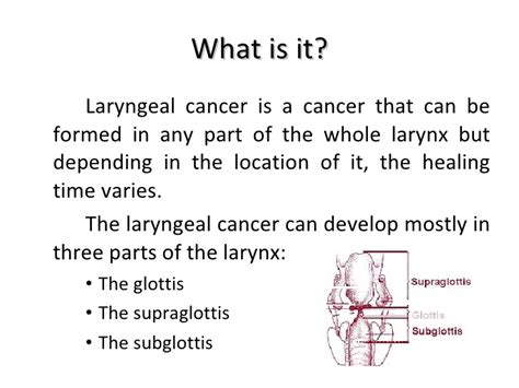 What is cancer of larynx or laryngeal cancer? Laryngeal Cancer