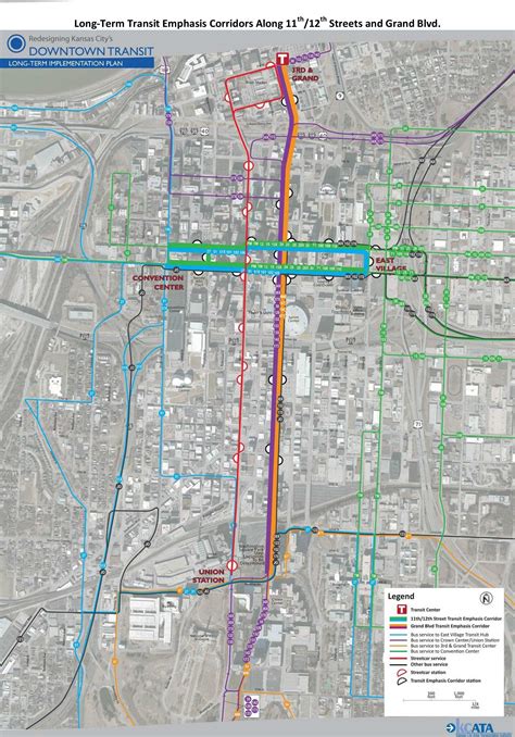 Downtown Service Improvement Concept Transit Initiatives Kcata