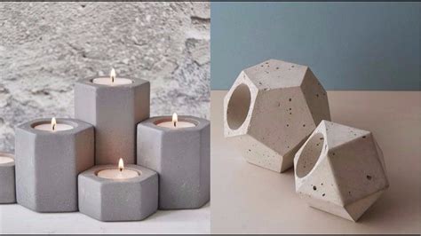 Easy And Useful DIY Concrete Crafts Ideas