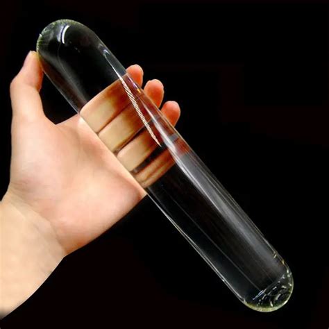 Glass Dildo Huge Glassware Penis Crystal Anal Plug Sex Toys For Women G