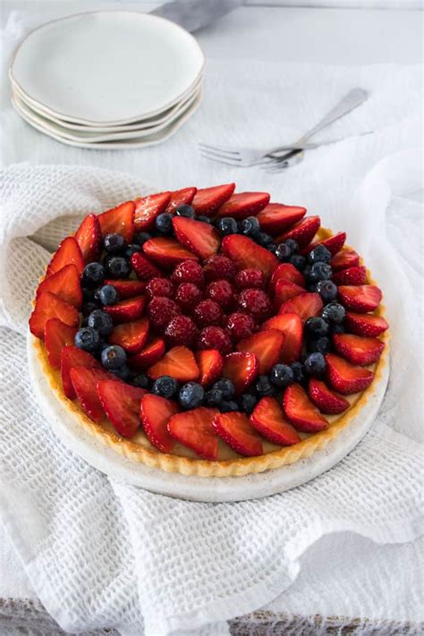 By swasthi , on june 23, 2021, 49 comments, jump to recipe. Fruit Custard Tart Recipe | Sugar Salt Magic