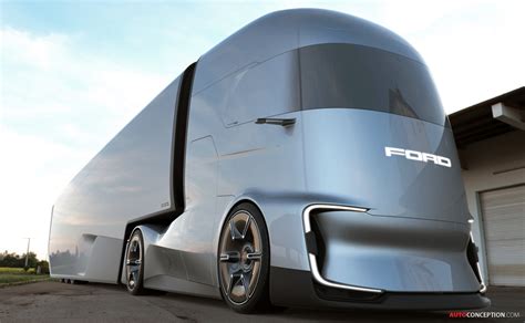 Ford Reveals Futuristic F Vision Autonomous Truck Concept