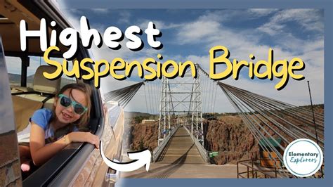 Driving Across The Royal Gorge Bridge Highest Suspension Bridge In
