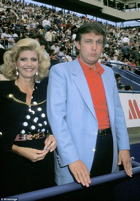 Ivana Trump Opens Up On Her Life With Ex Donald Daily Mail Online