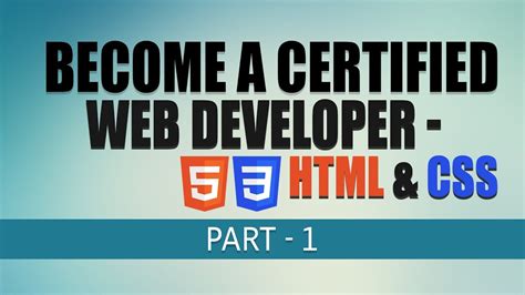 Free Complete Web Development Tutorial Html And Css Fundamentals Part
