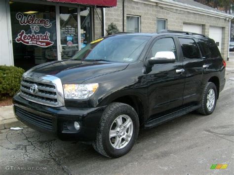 2008 Black Toyota Sequoia Limited 4wd 41934872 Car
