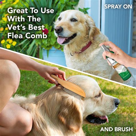 Recommended flea treatments for dogs by application. Vet's Best Flea and Tick Home Treatment Spray (8 oz) - Naturally For Pets