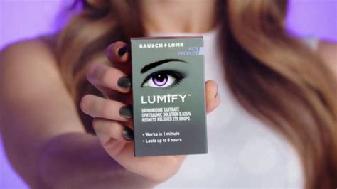 Lumify Redness Reliever Eye Drops Tv Commercial Drop Everything
