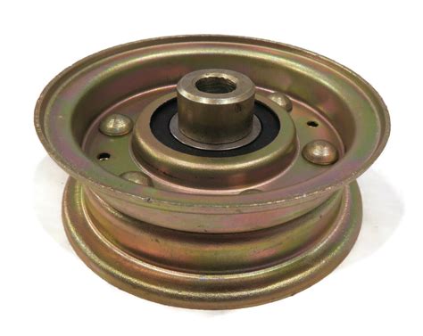 Pack Of 2 Flat Idler Pulleys For Cub Cadet Mtd Troy Bilt 756 04224