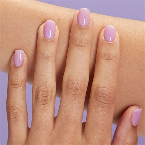 lilac nail polish sheer pastel lilac purple jelly nail etsy canada