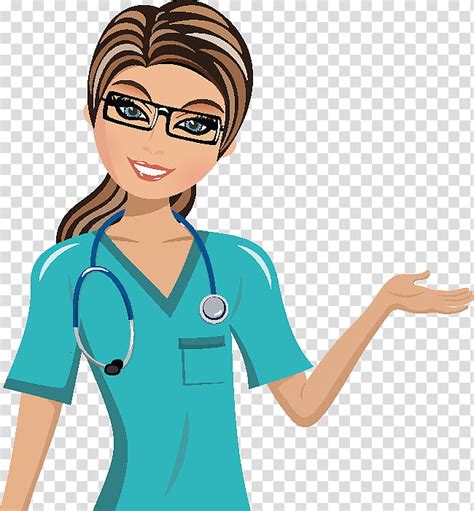 Nurse Cartoon Physician Medical Assistant Health Care Transparent