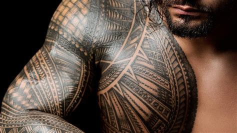 Wwe Photo Seth Rollins Tribal Tattoos Cool Tattoos Roman Reigns