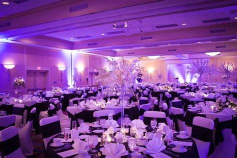 Lavender Uplighting Purple Sweet 16 Marriott Wedding Lights