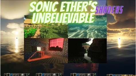 Sonic Ethers Unbelievable Shaders 115211441102 Seus Shaders