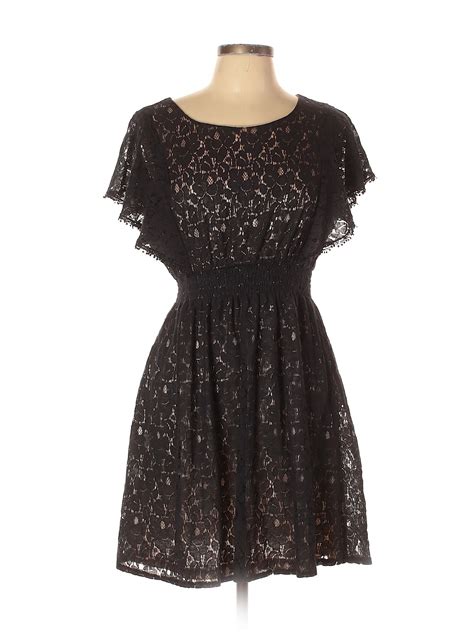 American Rag Cie Women Black Casual Dress Xl Ebay