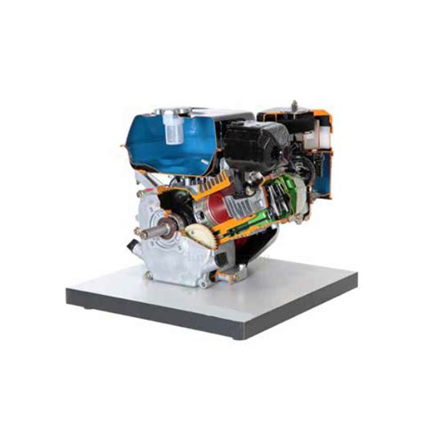 Cut Model Of Single Cylinder Four Stroke Petrol Engine India