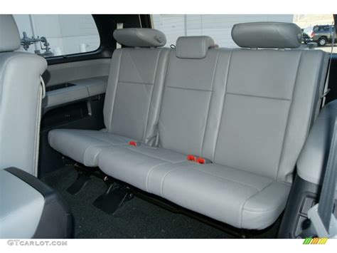 Graphite Gray Interior 2012 Toyota Sequoia Platinum 4wd Photo 60207978