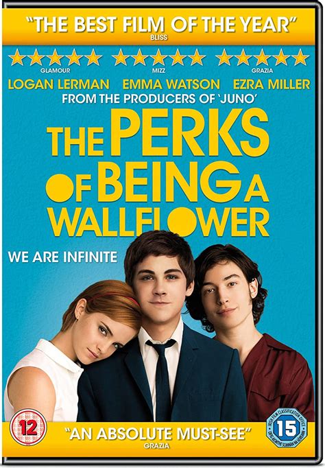 The Perks Of Being A Wallflower Dvd Uk Logan Lerman Emma