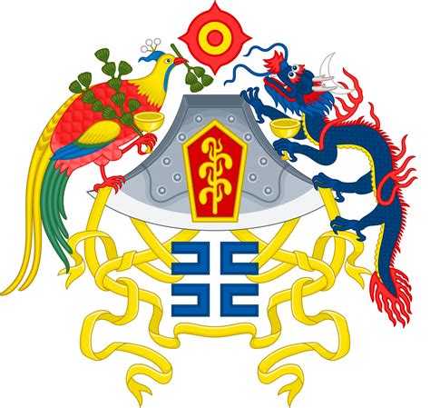 National Emblem Of The Republic Of China 19121927 And The Empire Of