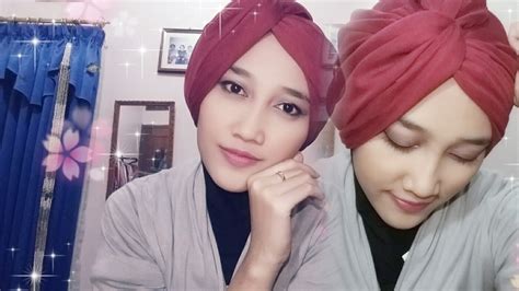 Tutorial Hijab Segiempat Turban Youtube