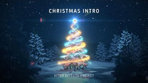 Christmas Tree Intro Fast Download 25256893 Videohive After Effects