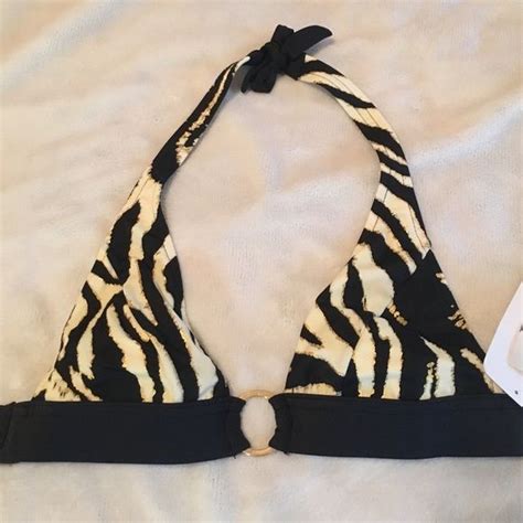 Venus Tiger Stripe Bikini Top Bikini Tops Striped Bikini Bikinis