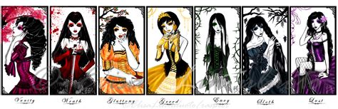 7 Deadly Sins By Raspber On Deviantart