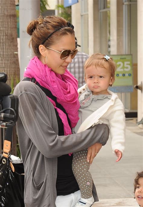 Jessica Alba Her Daughter Honor Marie Warren Out And About For Jessica Alba Visits A Toy Store