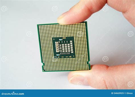 Central Processing Unit Cpu Stock Image Image Of Data Electric