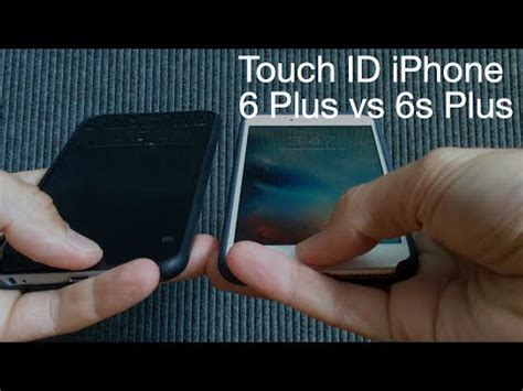 Speed Test Iphone Plus Vs Iphone S Plus Touch Id Youtube