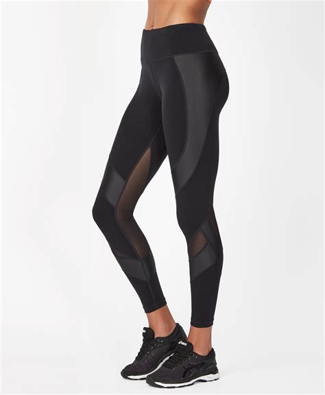Sweaty Betty Synthetic Power Mesh 78 Workout Leggings In Black Save